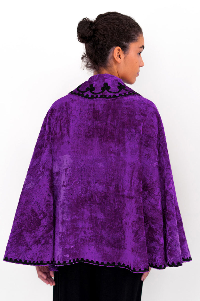 Capa Terciopelo Bordada V