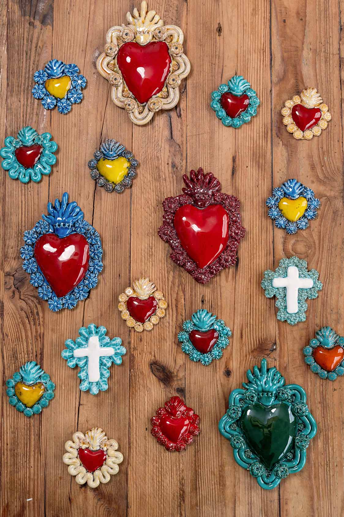 Exvoto corazón grande