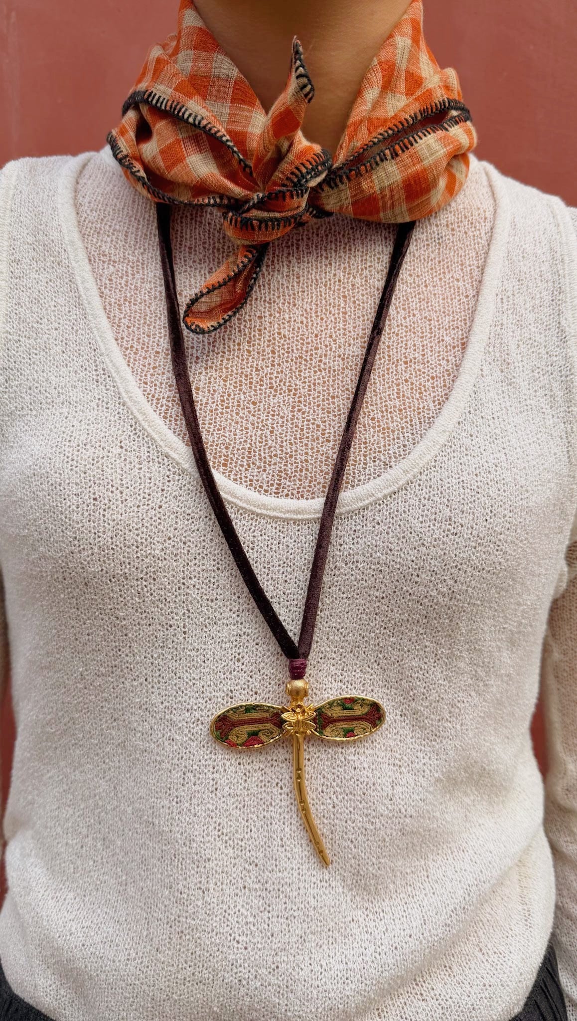 Collar Libélula