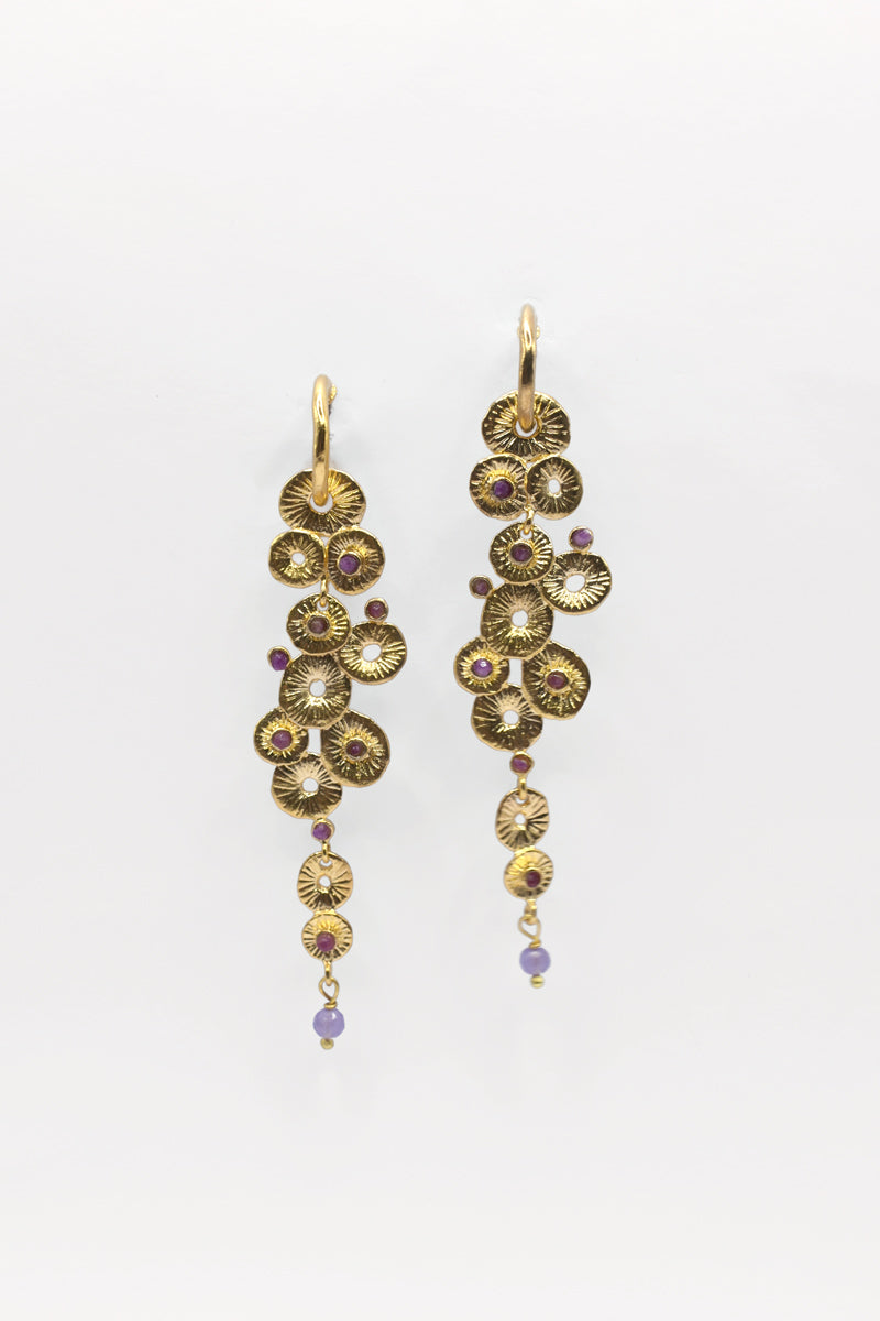 Pendientes Hanche Amatista