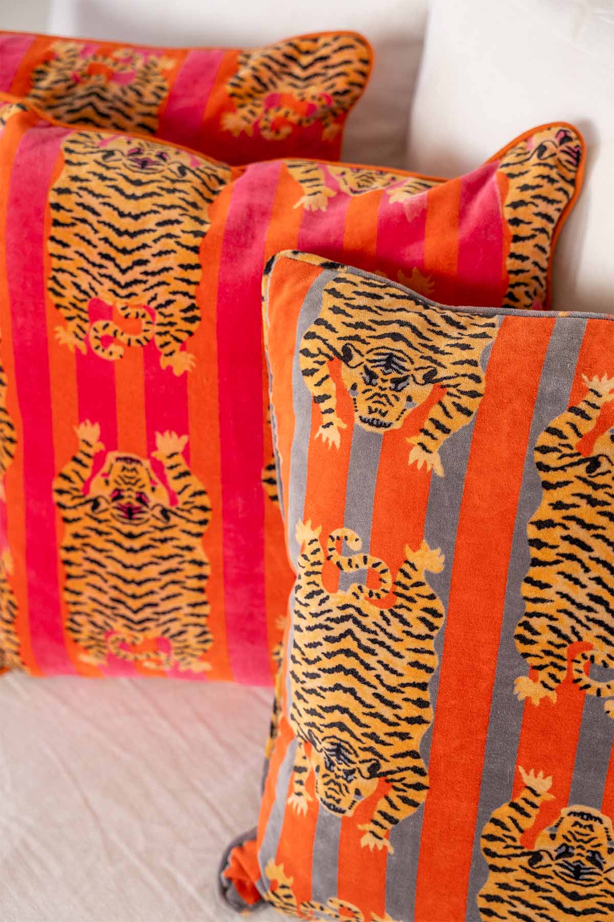 Almohadón Leoben Tigres