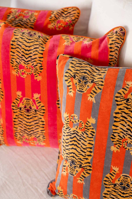 Almohadón Leoben Tigres