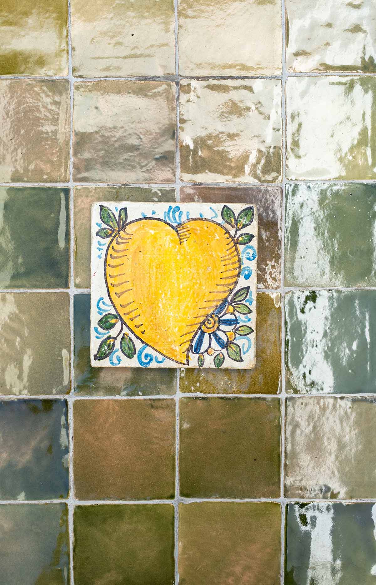 Azulejo Corazón II