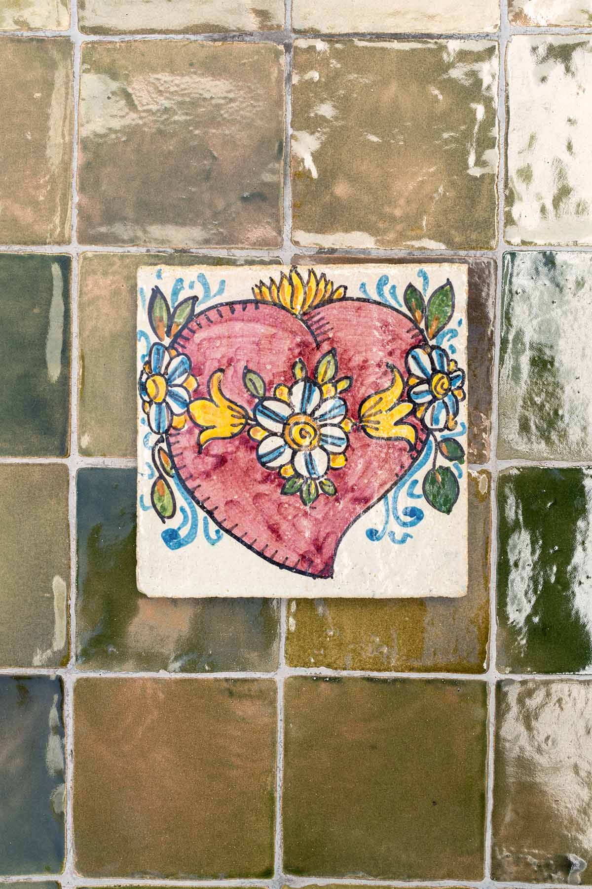 Azulejo Corazón