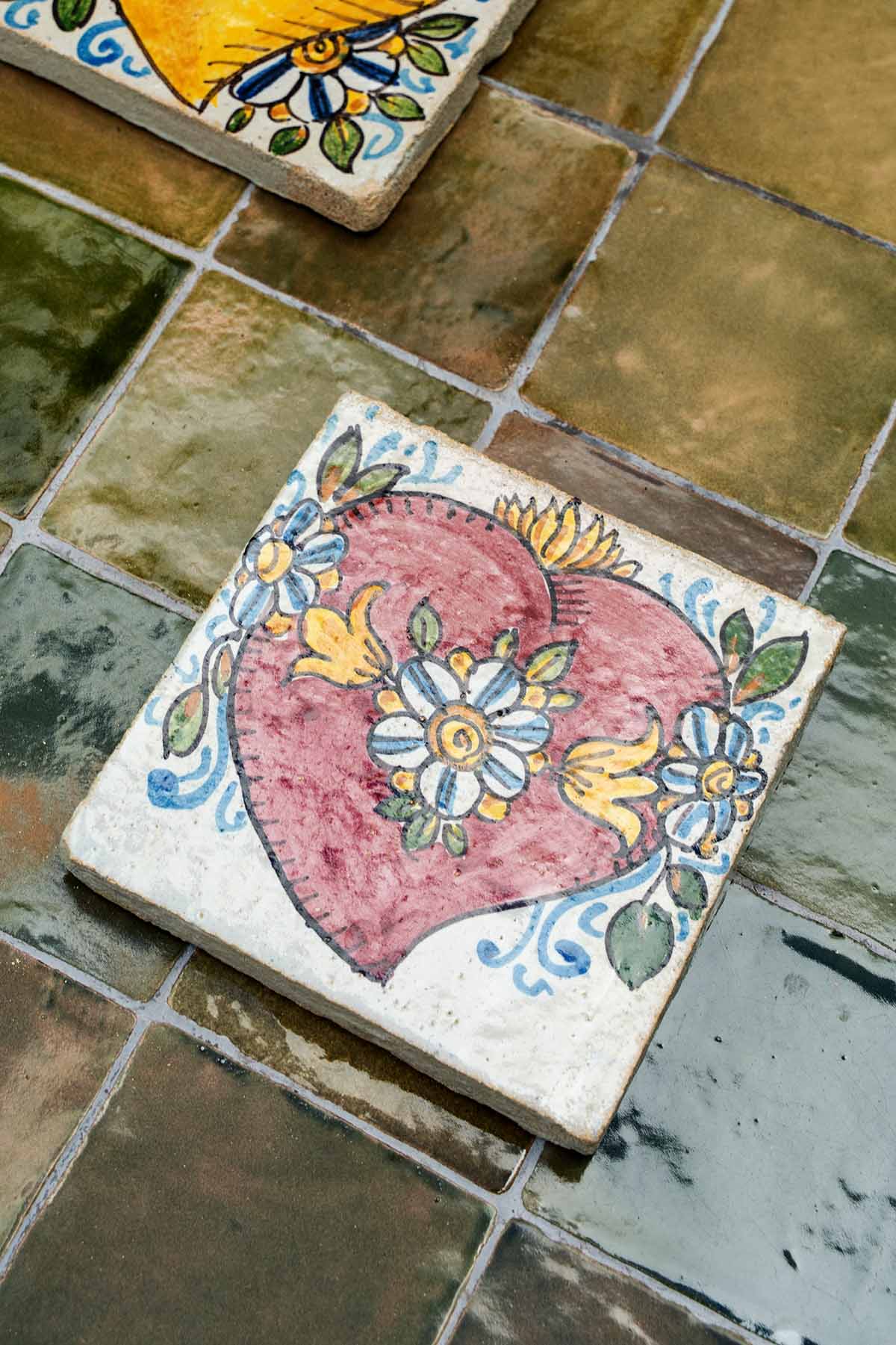 Azulejo Corazón