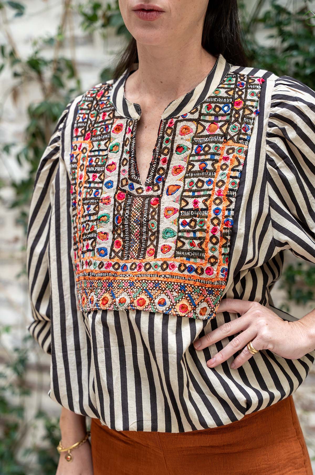 Camisa Darsha Rayas I