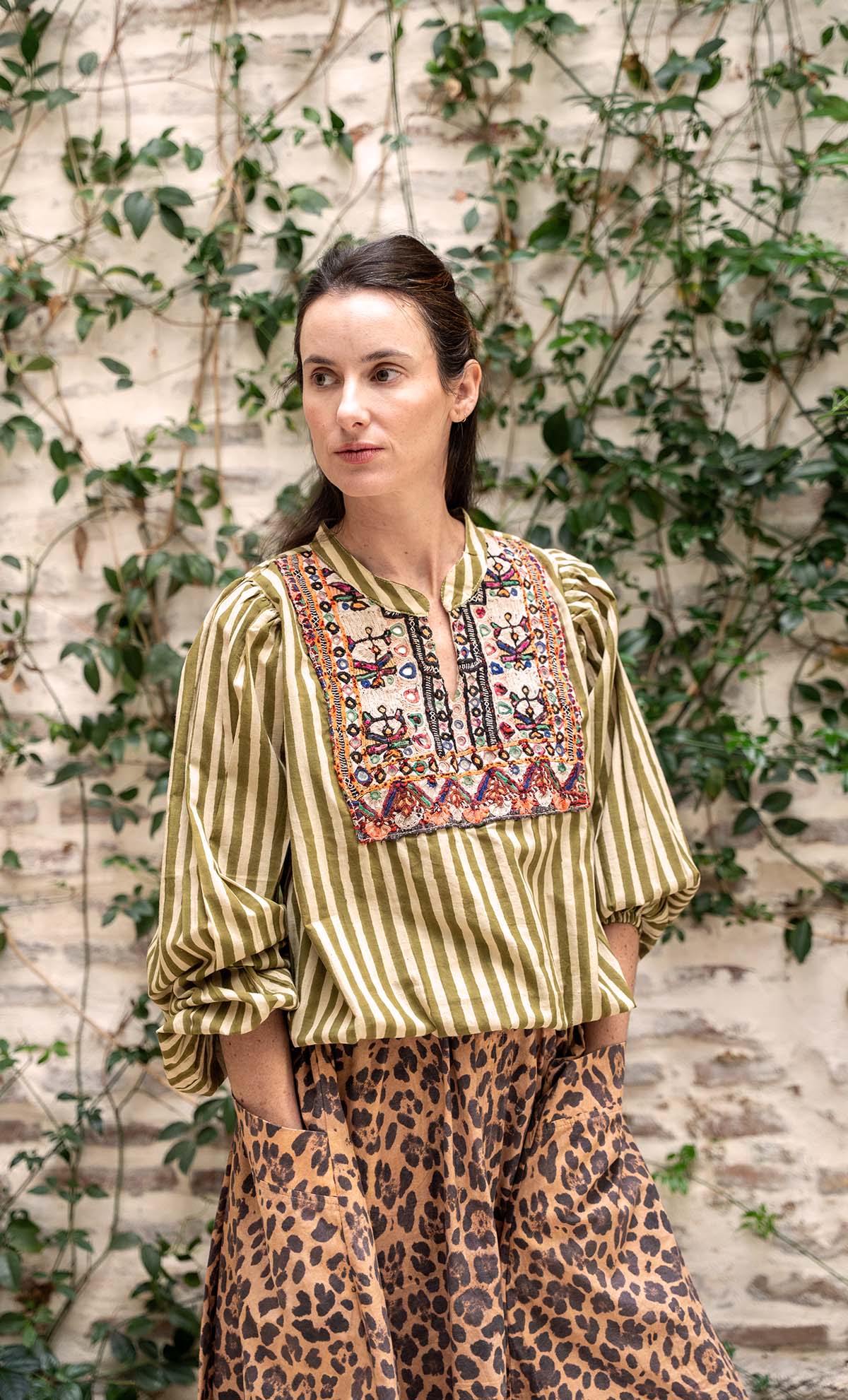 Camisa Darsha Rayas II