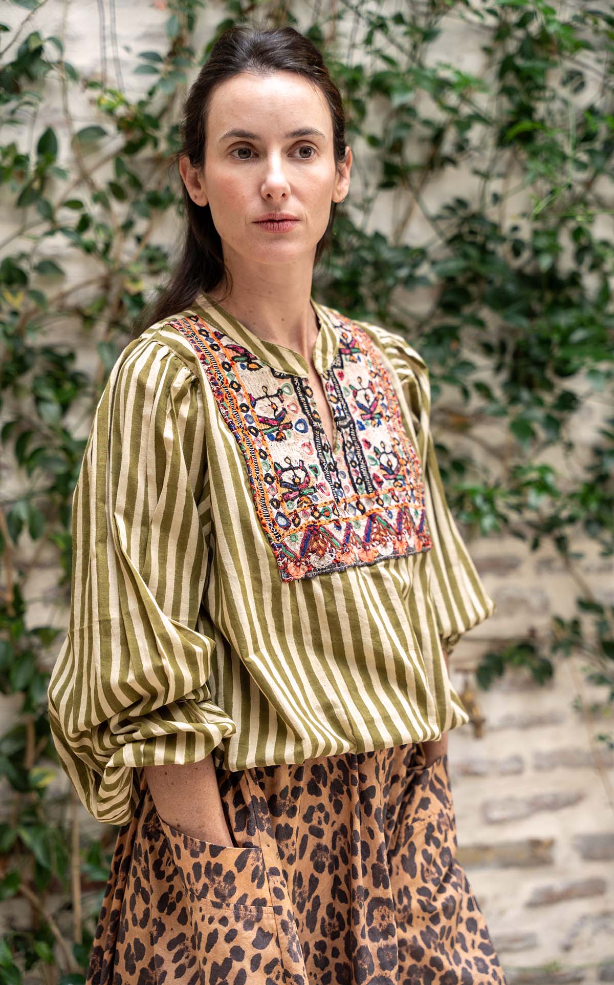 Camisa Darsha Rayas II