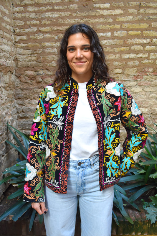 Chaqueta Jingyi pieza única