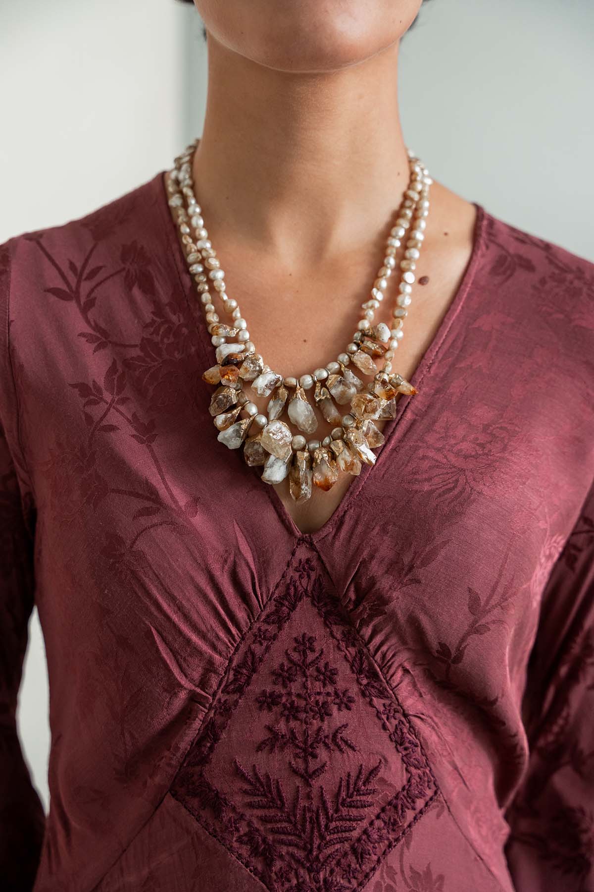 Collar Saan doble