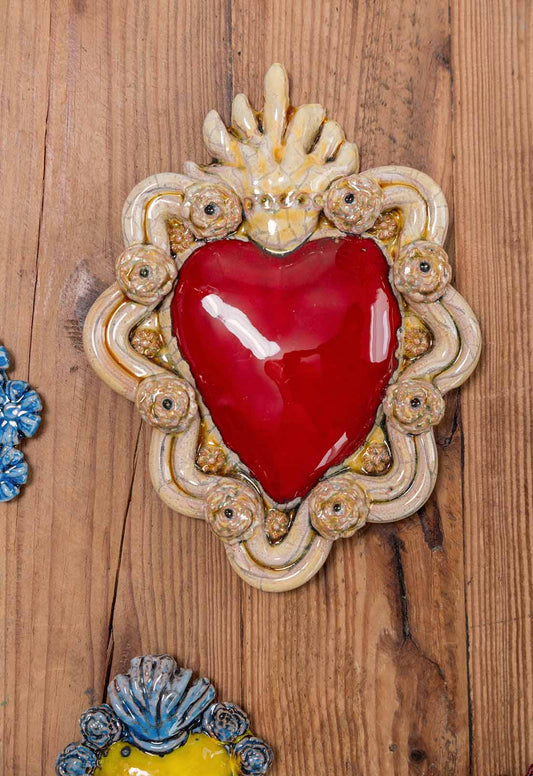 Exvoto corazón grande