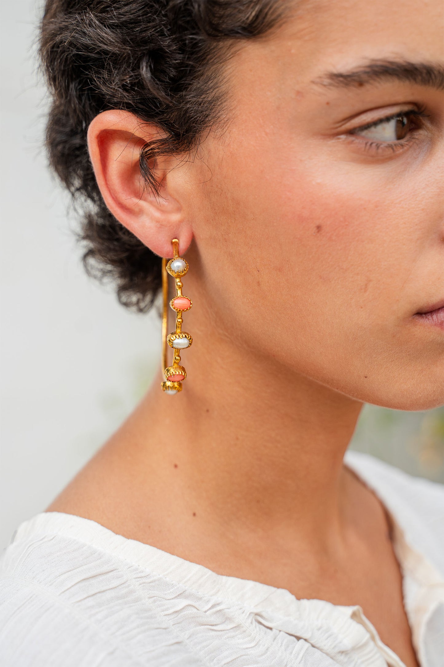 Pendientes Ares Coral
