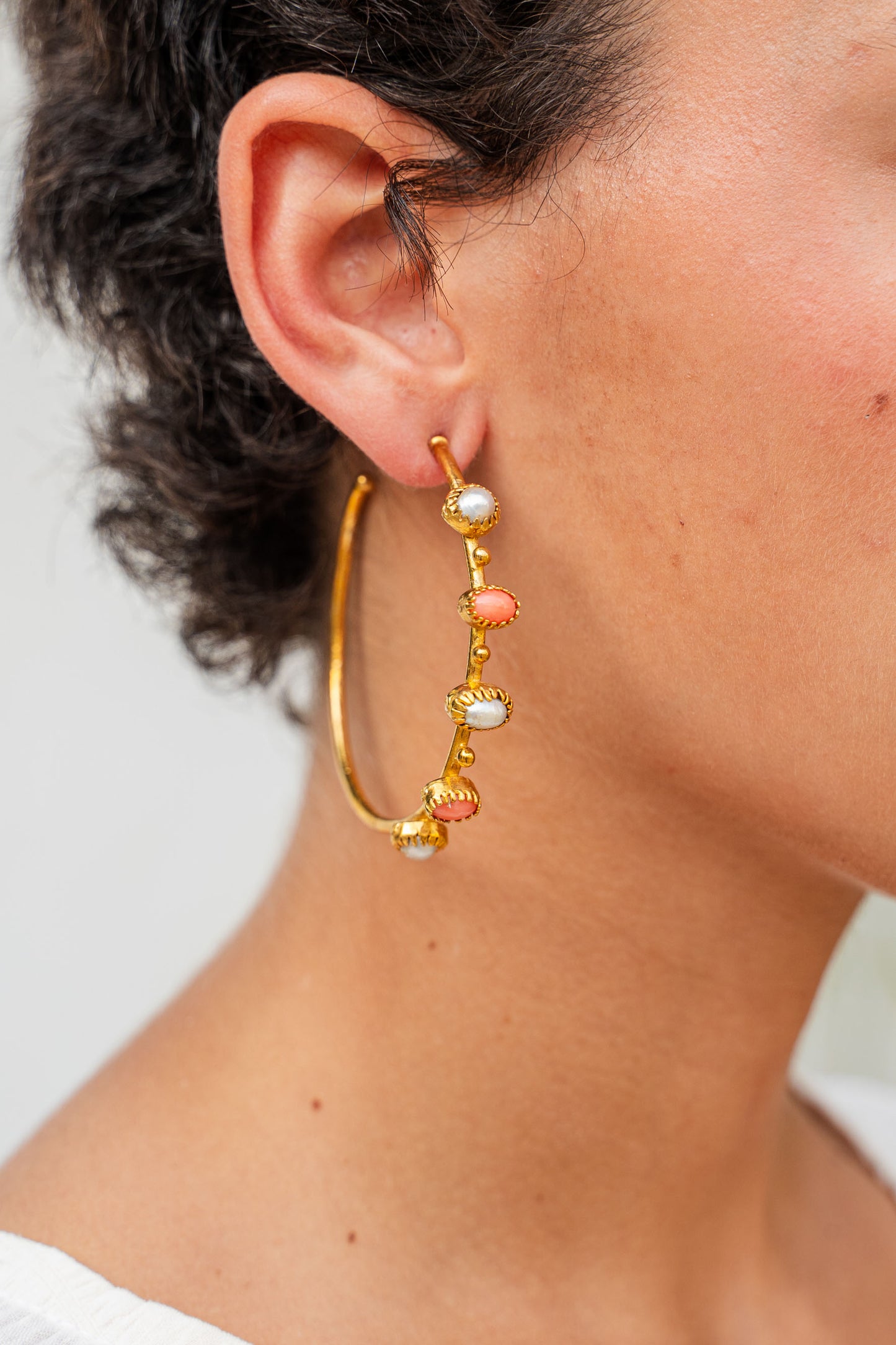 Pendientes Ares Coral