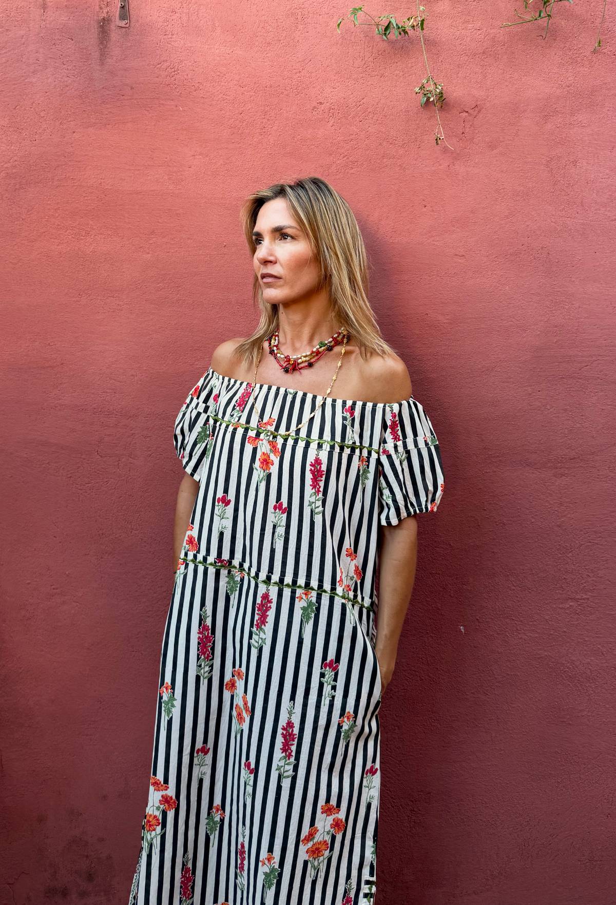 Vestido Aldama Flores
