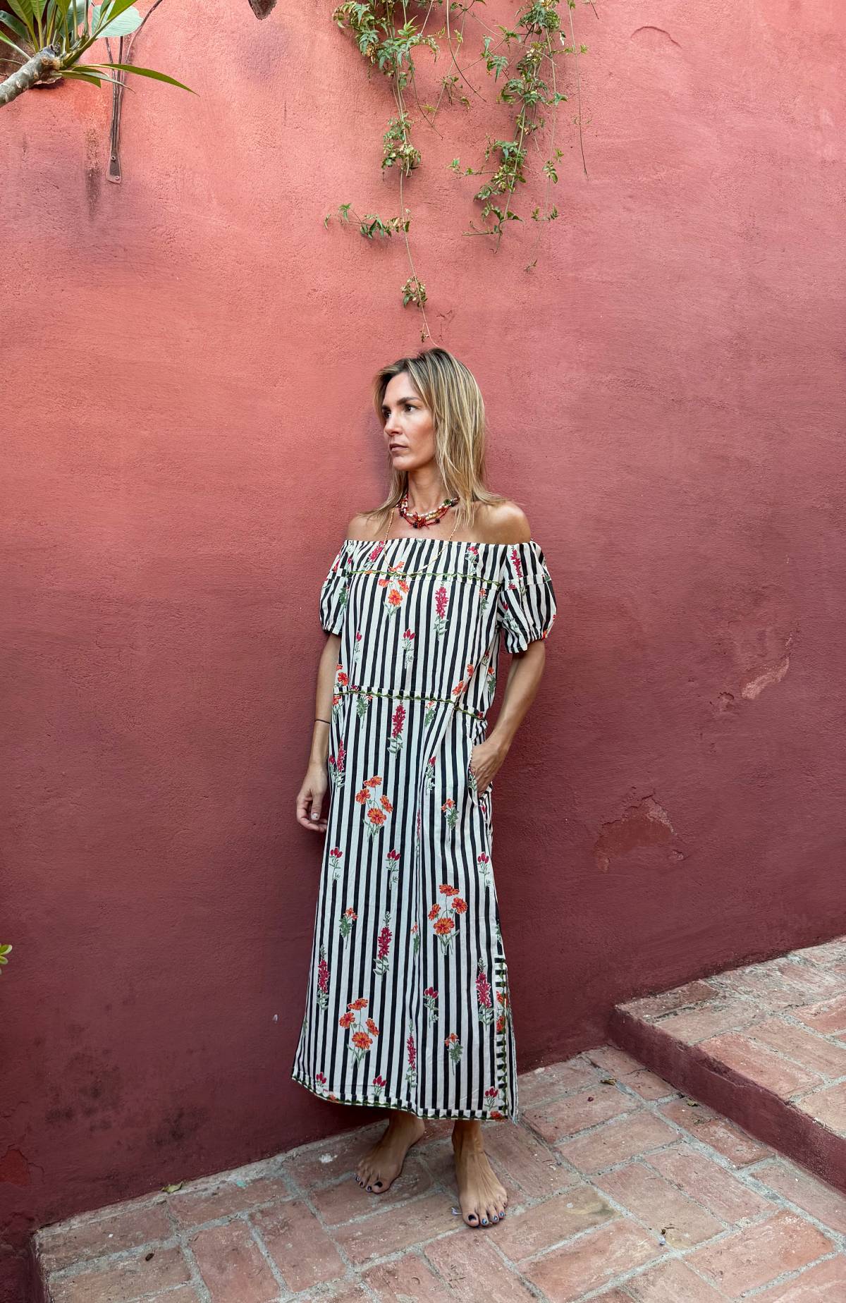 Vestido Aldama Flores