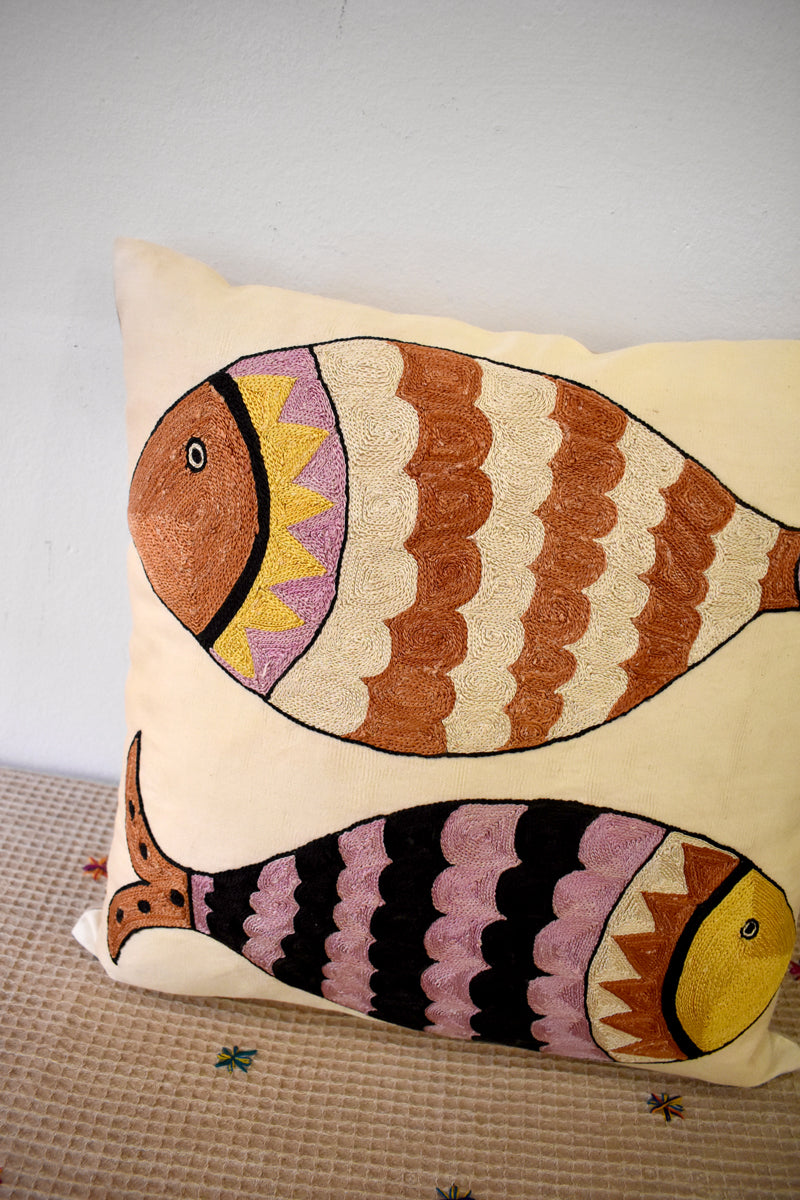Almohadón Dos Peces
