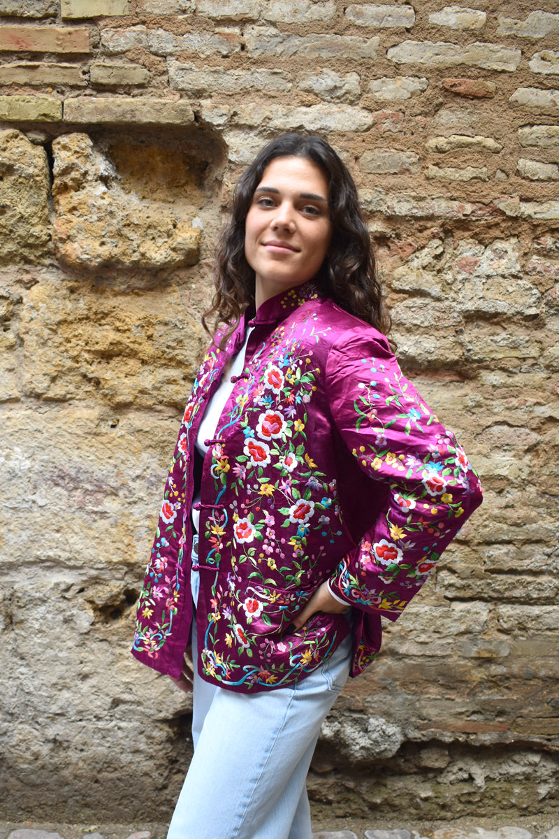 Chaqueta Baozhai pieza única