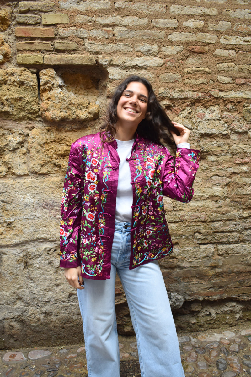 Chaqueta Baozhai pieza única