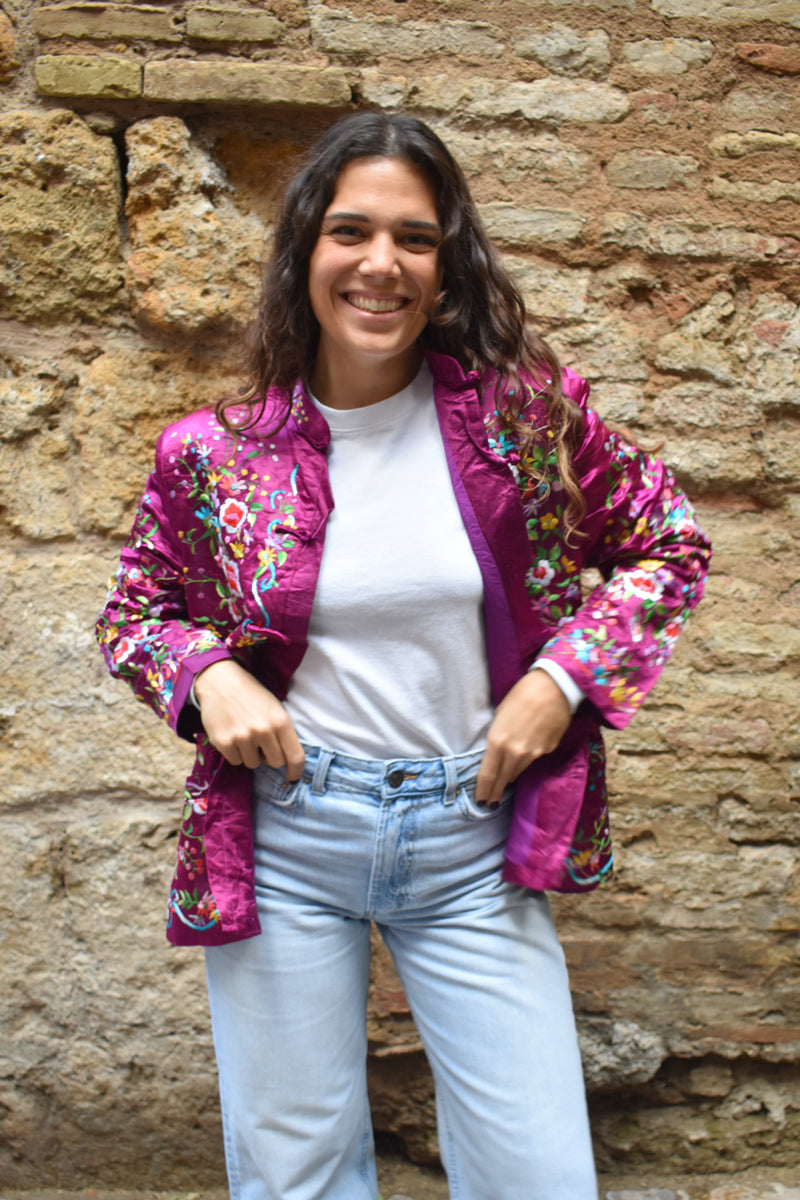 Chaqueta Baozhai pieza única