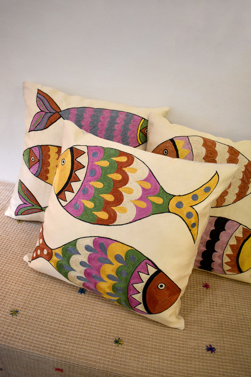 Almohadón Dos Peces