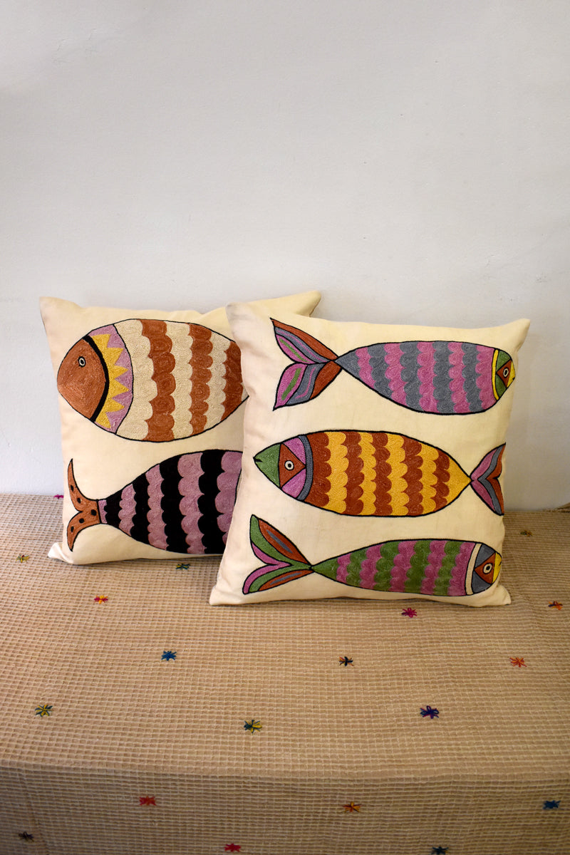 Almohadón Dos Peces