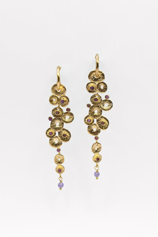 Pendientes Hanche Amatista