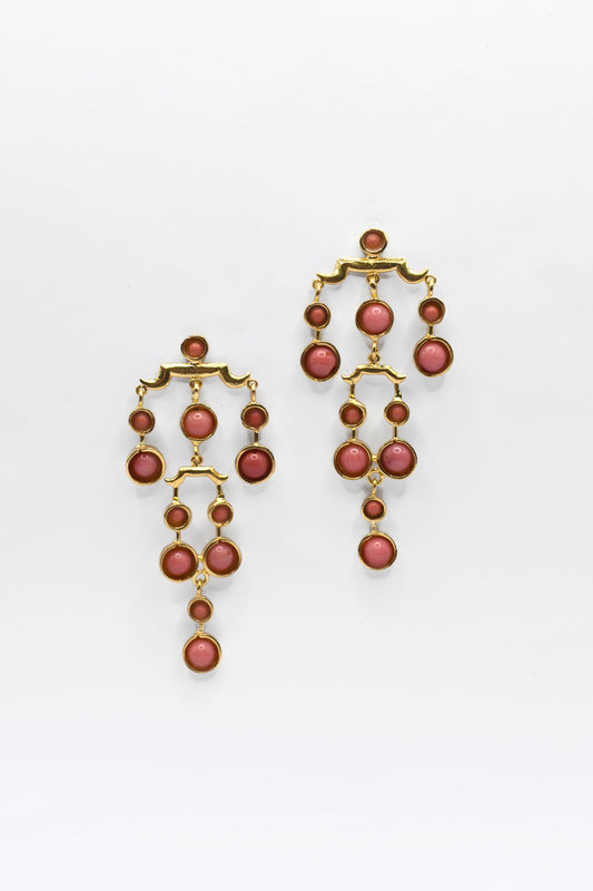 Pendientes Narciso Coral